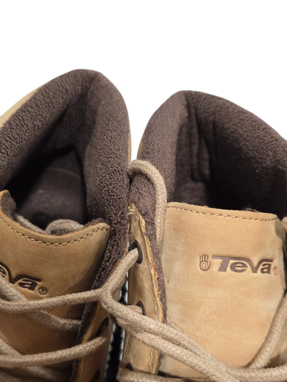 Teva 6561 Men's Tan Moccasin-Style Casual Chukka | Ankle Boots | Size 12